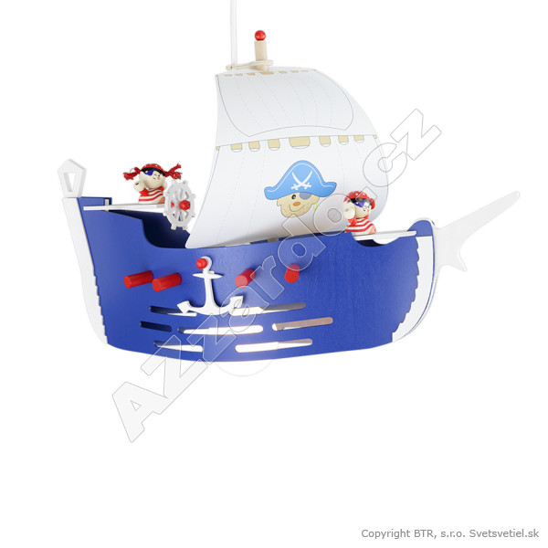 Elobra Pirate Ship Blue - 
