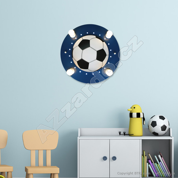 Elobra Soccer Ball Blue - 